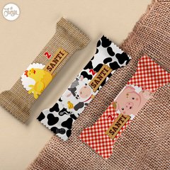 Kit Animales de la Granja Personalizado Deco y Candy Bar para imprimir - comprar online