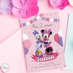 Kit Imprimible Minnie y Daisy Deco y Candy Bar Personalizado