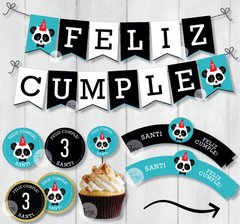 Imagen de Kit Imprimible Oso Panda - Deco y Candy Bar • PERSONALIZADO