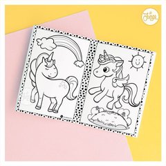 Cuaderno Imprimible para colorear Unicornios