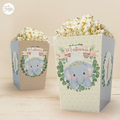 Kit Imprimible Elefante bebé Deco y Candy Bar - tienda online