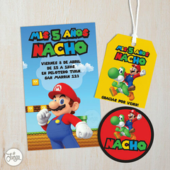 Kit Imprimible Super Mario