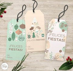 Kit Felices Fiestas Decoración Imprimible - Soft - comprar online
