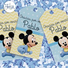 Kit Mickey Baby Candy Bar Bebé Personalizado Cumpleaños, Bautismo en internet