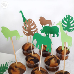 Topper Cupcake Selva - comprar online