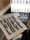 Camiseta FAITH LOVE HOPE Infantil - comprar online