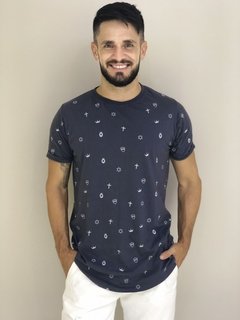 Camiseta Longline Geração na internet