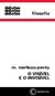 O VISÍVEL E O INVISÍVEL - Ponty, M. Merleau