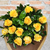 Buquê de 12 Rosas Amarelas - comprar online