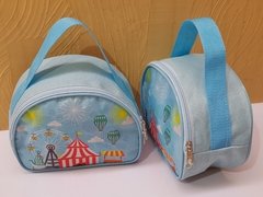 Necessaire meia lua tema Circo lembrancinha para festa de aniversário