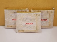 Necessaire de bolsa personalizada lembrancinha para festa infantil - Festa das Lembrancinhas