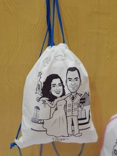 Sacochila para colorir personalizada lembrancinha para festa de aniversário - comprar online