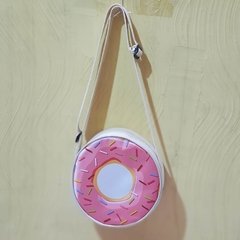 Bolsinha redonda Donuts lembrancinha para festa infantil - comprar online