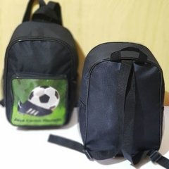 Mochila com bolso na frente lembrancinha para festa de aniversário na internet