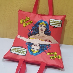 Sacola personalizada Mulher maravilha lembrancinha para festa infantil - comprar online