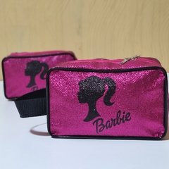 Necessaire com glitter - lembrancinha Barbie lembrancinha para festa infantil