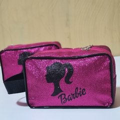 Necessaire com glitter - lembrancinha Barbie lembrancinha para festa infantil - loja online