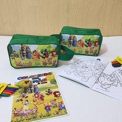 Kit colorir tema era uma vez lembrancinha para festa infantil na internet