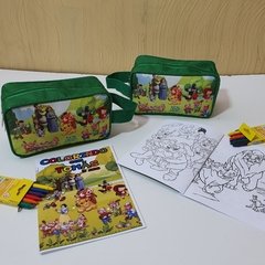 Kit colorir tema era uma vez lembrancinha para festa infantil - loja online