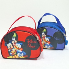 necessaire meia lua mickey e sua turma lembrancinha para festa de aniversário