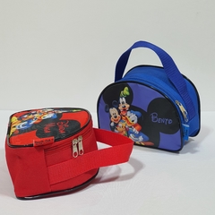 necessaire meia lua mickey e sua turma lembrancinha para festa de aniversário - Festa das Lembrancinhas