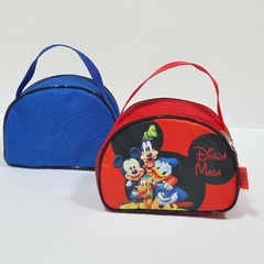 Imagem do necessaire meia lua mickey e sua turma lembrancinha para festa de aniversário