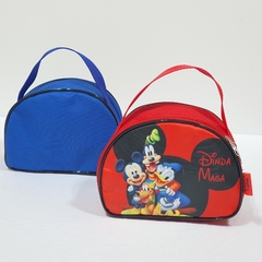 necessaire meia lua mickey e sua turma lembrancinha para festa de aniversário