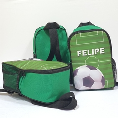 Mochila no tema Futebol lembrancinha para festa de aniversário - loja online