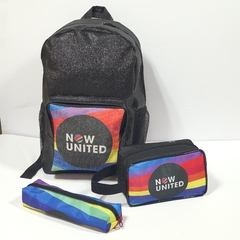 Kit Now United com mochila glitter lembrancinha para festa de aniversário - comprar online