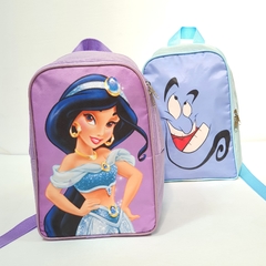 Mochila Aladdin lembrancinha para festa infantil