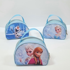 nescessaire meia lua Frozen lembrancinha personalizada para festa infantil - Festa das Lembrancinhas