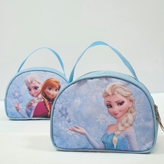 nescessaire meia lua Frozen lembrancinha personalizada para festa infantil