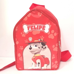 Mochila em formato casinha tema Patrulha Canina lembrancinha para festa de aniversário - comprar online