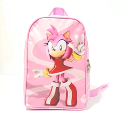 Mochila Sonic lembrancinha para festa de aniversário