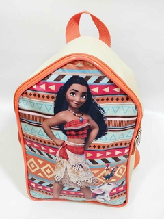 Imagem do Mochila em formato casinha tema Moana lembrancinha para festa de aniversário