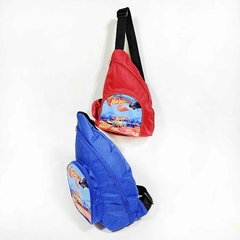 Mochila lateral. Lembrancinha personalizada HotWheels - loja online