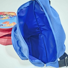 Mochila lateral. Lembrancinha personalizada HotWheels - comprar online