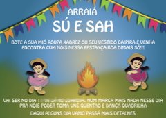 convite digital personalizado lembrancinha para festa de aniversário - Festa das Lembrancinhas