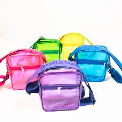 Shoulder Bag PVC Neon para lembrancinhas