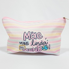 Kit Nécessaire calcinha e sutiã+Caneca+Nécessaire de bolsa para lembrancinha Dia das mães - Festa das Lembrancinhas