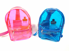 Mochila Neon lembrancinha para festa de aniversario