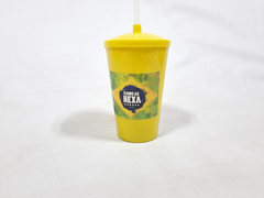Imagem do Kit pipoca torcedor copo - brinde para Copa do mundo e lembrancinhas tema Brasil