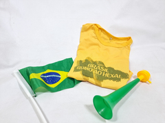 Imagem do Kit torcedor uniformizado - Brinde e lembrancinhas para a copa do Mundo Brasil