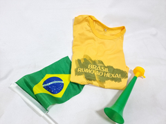 Kit torcedor uniformizado - Brinde e lembrancinhas para a copa do Mundo Brasil - comprar online