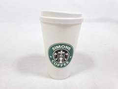 Copo personalizado estilo Starbucks para brindes e lembrancinhas na internet