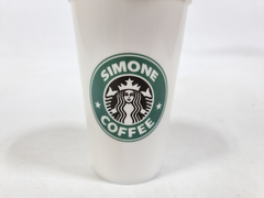 Copo personalizado estilo Starbucks para brindes e lembrancinhas - Festa das Lembrancinhas