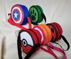 Necessaire redonda lembrancinha para festa infantil