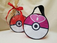 Necessaire redonda Pokebola lembrancinha para festa infantil - comprar online