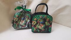 Necessaire de mão Tartarugas Ninja lembrancinha para festa de aniversário