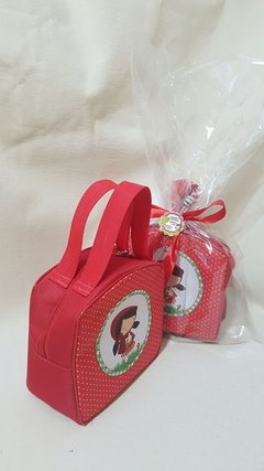 Necessaire de mão Chapéuzinho Vermelho lembrancinha para festa infantil - Festa das Lembrancinhas